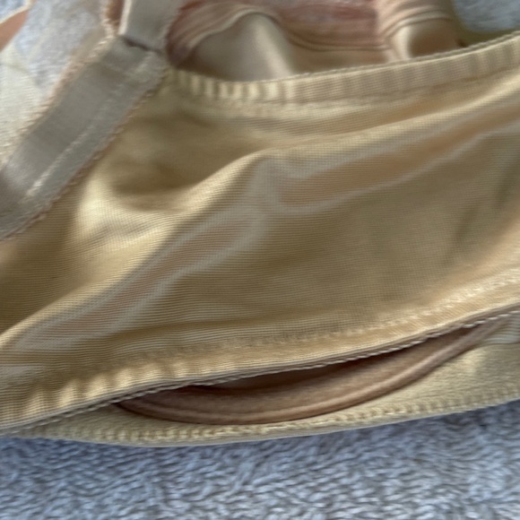 Elegant Lace Trimmed Bra in Cream - Picture 6 of 6